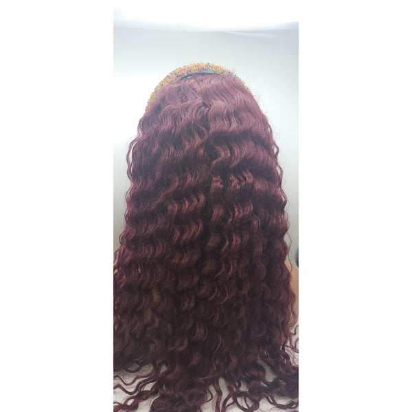 99J Deep Wave Frontal Wig - Jubilee Boutique