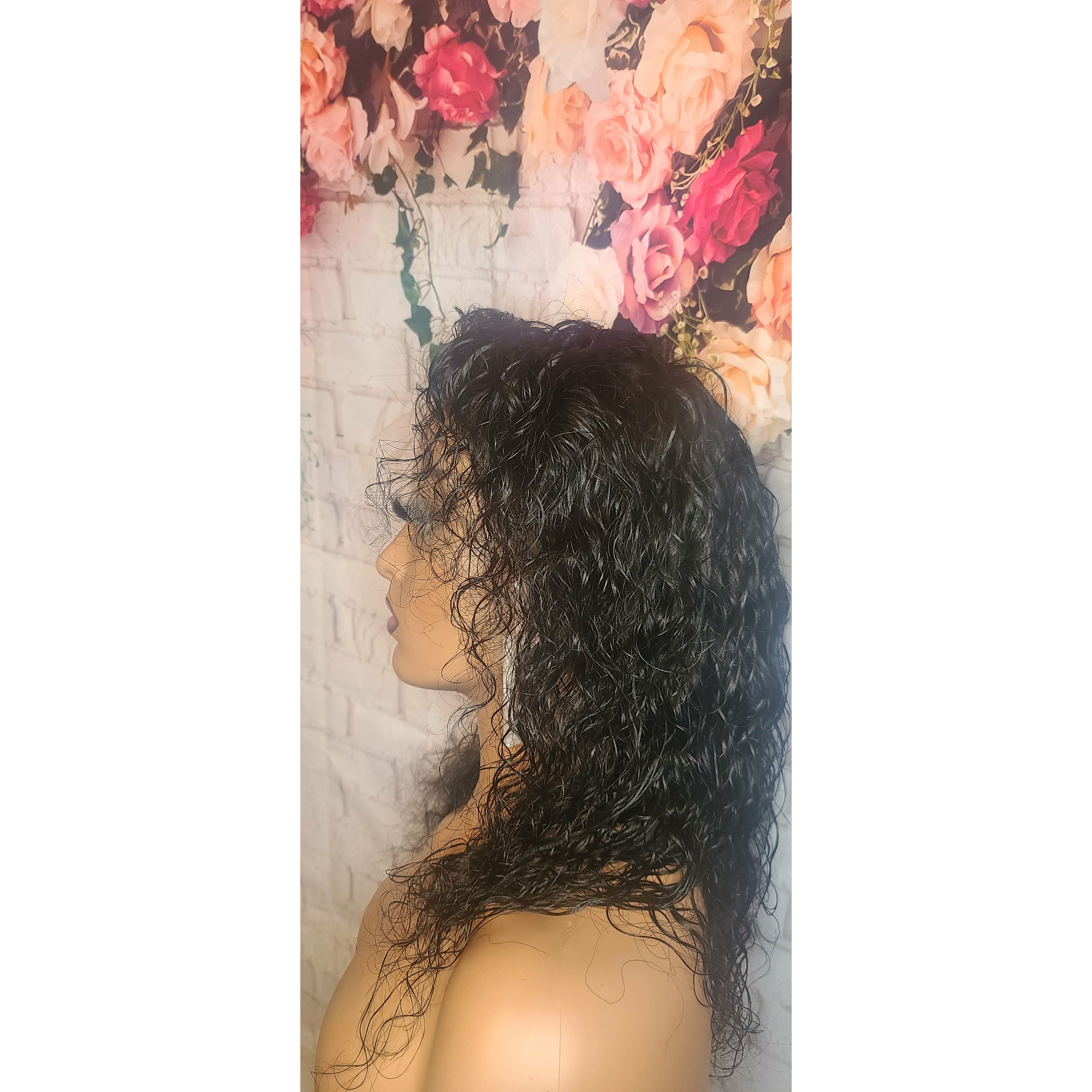 Water Wave Natural Black Wig - Jubilee Boutique