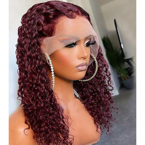 99J Deep Wave Frontal Wig - Jubilee Boutique