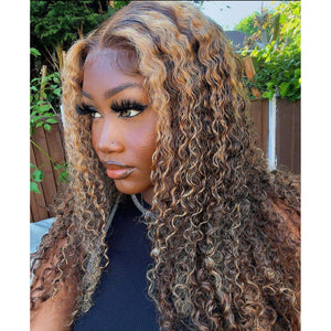 Water Wave Highlight Wig - Jubilee Boutique