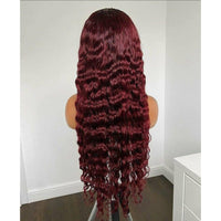 99J Deep Wave Frontal Wig - Jubilee Boutique